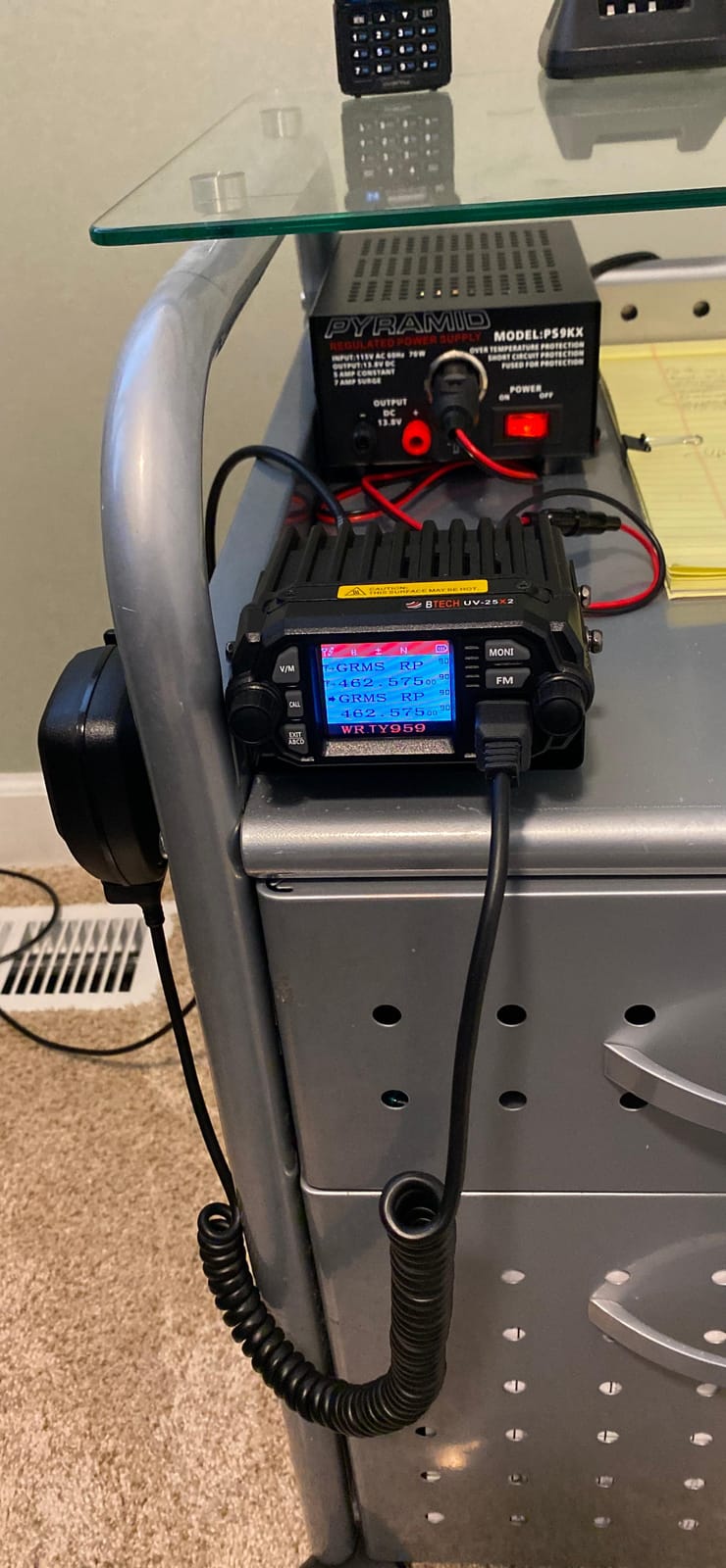 BTECH UV-25X2 (Second Gen.) Mini Mobile 25 Watt Dual Band Base, Mobile Radio: VHF, UHF Amateur (Ham) customer photo 1