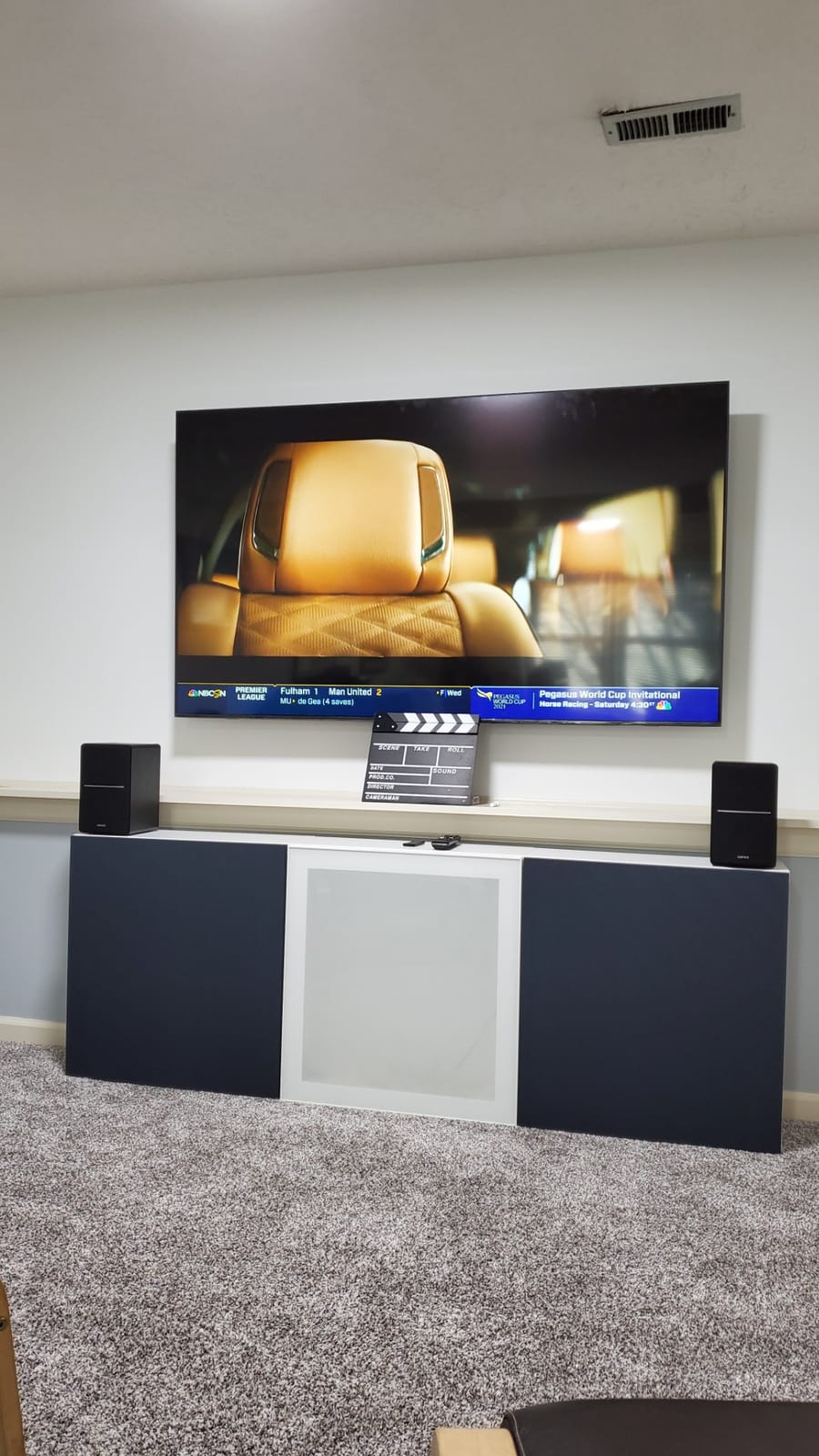 Edifier R1280DB Powered Bluetooth Bookshelf Speakers - Optical Input - Wireless Studio Monitors - 4 Inch Near Field Speaker - 42W RMS - Wood Grain (Black) customer photo 1