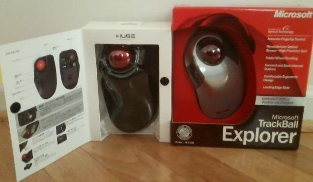 ELECOM Huge Trackball Mouse, 2.4GHz Wireless, Index Finger Control customer photo 2