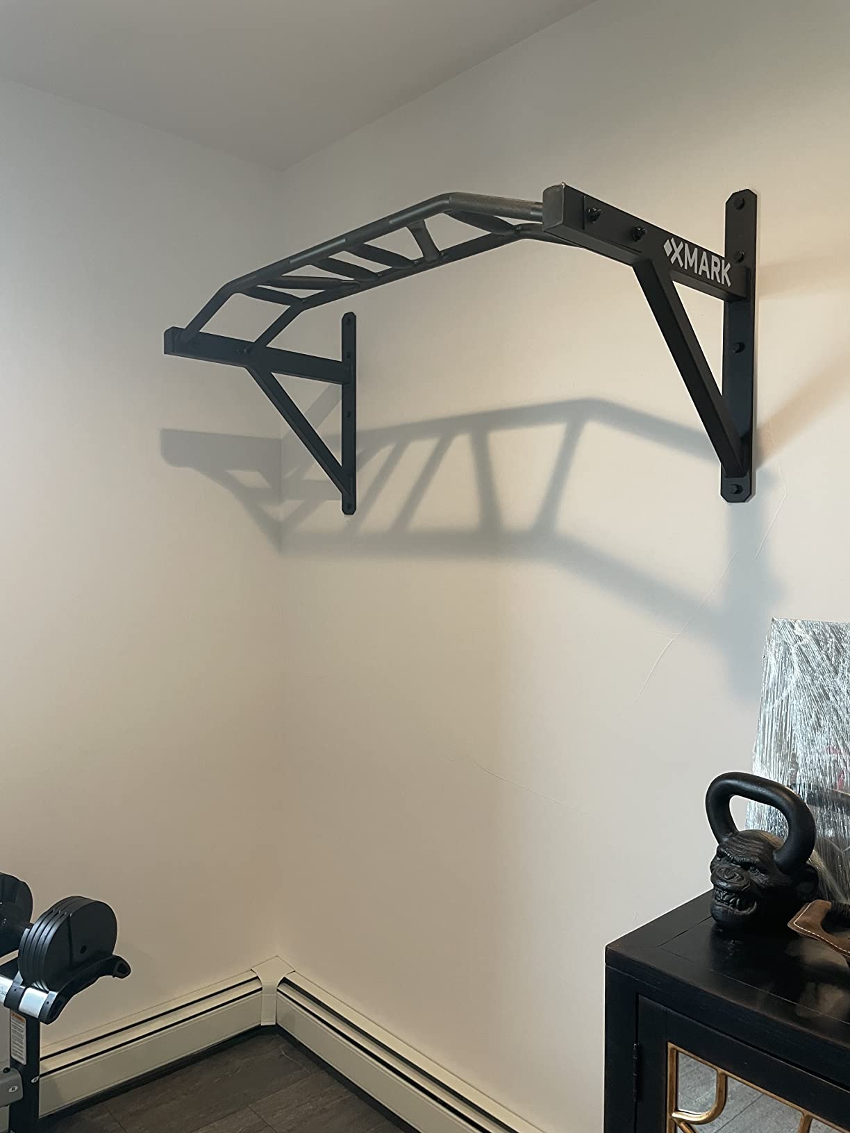 XMARK Commercial Wall Mounted Multi Grip Pull Up Bar Ranked Number 1 Men's Health customer photo 2