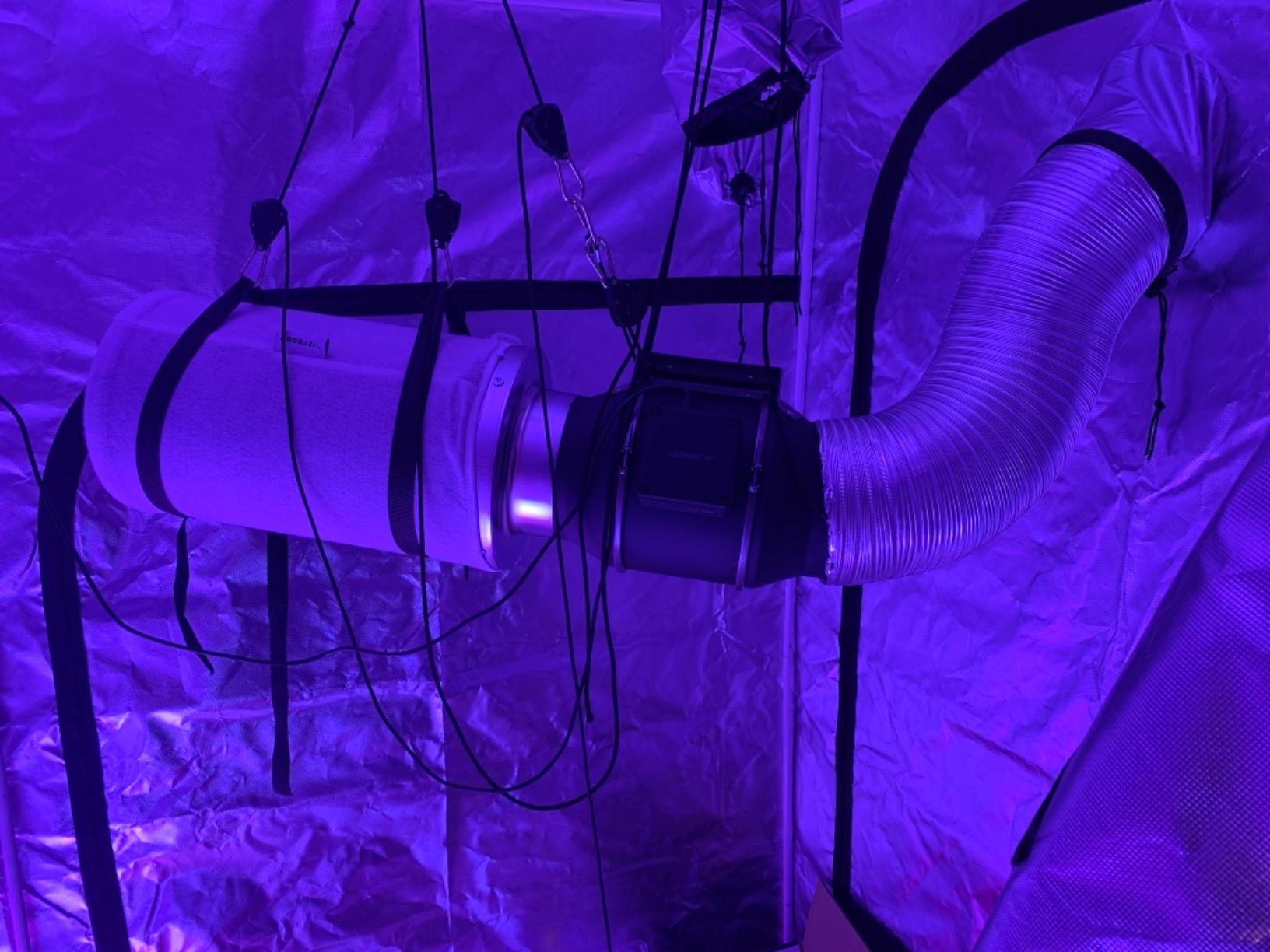 AC Infinity CLOUDLINE PRO T6, Quiet 6” Inline Duct Fan customer photo 1