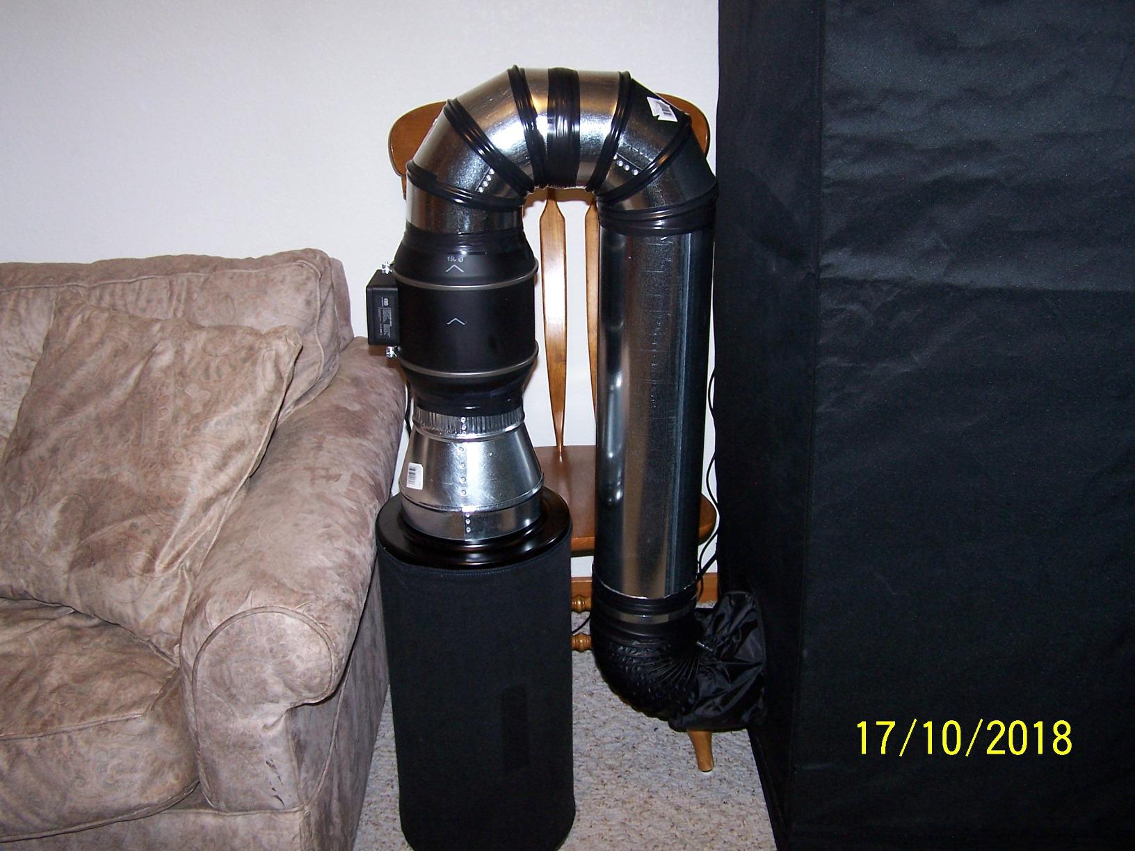AC Infinity CLOUDLINE PRO T6, Quiet 6” Inline Duct Fan customer photo 2