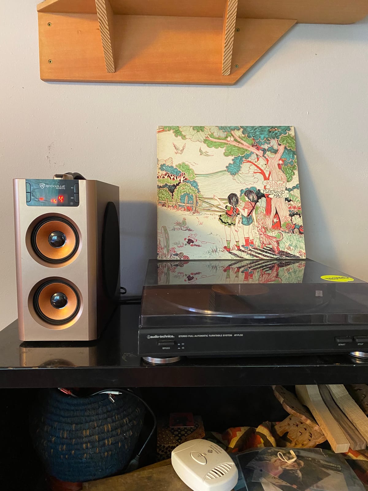 Rockville RHB70 100W 2.1 Powered Home Theater Speaker System, Cherry Wood customer photo 1