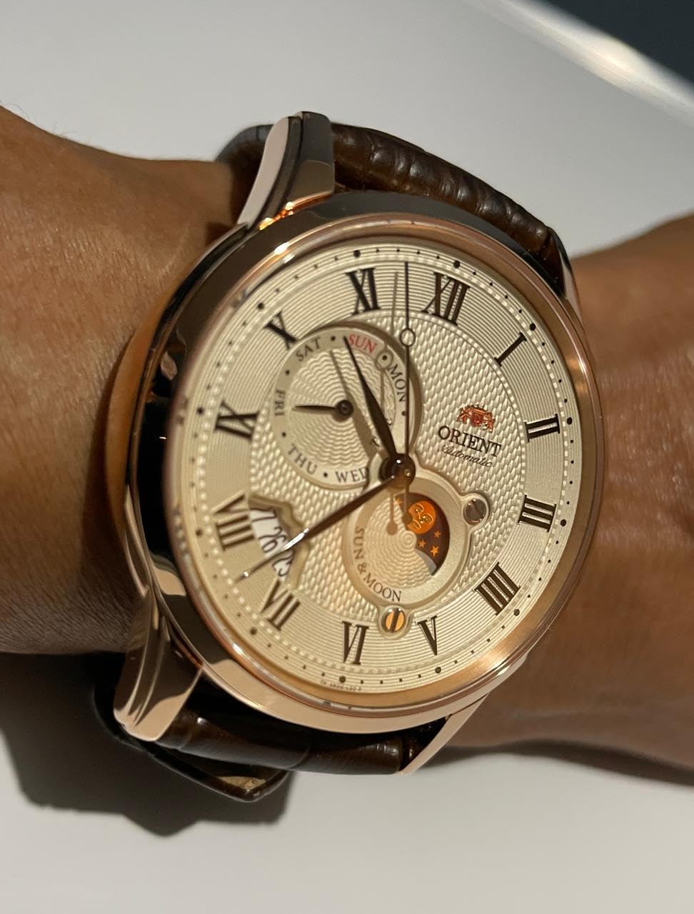 Orient Sun&Moon Automatic Mechanical Watch customer photo 2