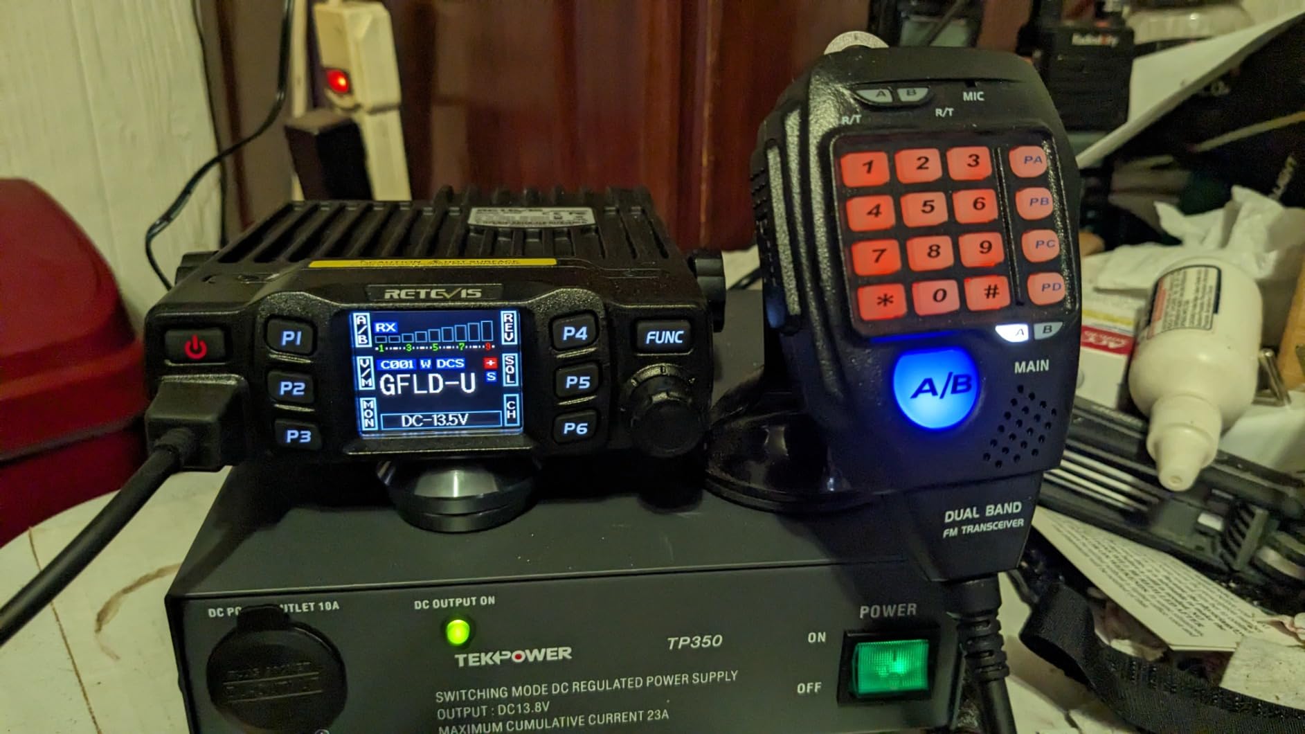 Retevis RT95 Mobile Ham Radio, 2m/70cm Dual Band Mobile Ham Radio Kit customer photo 2