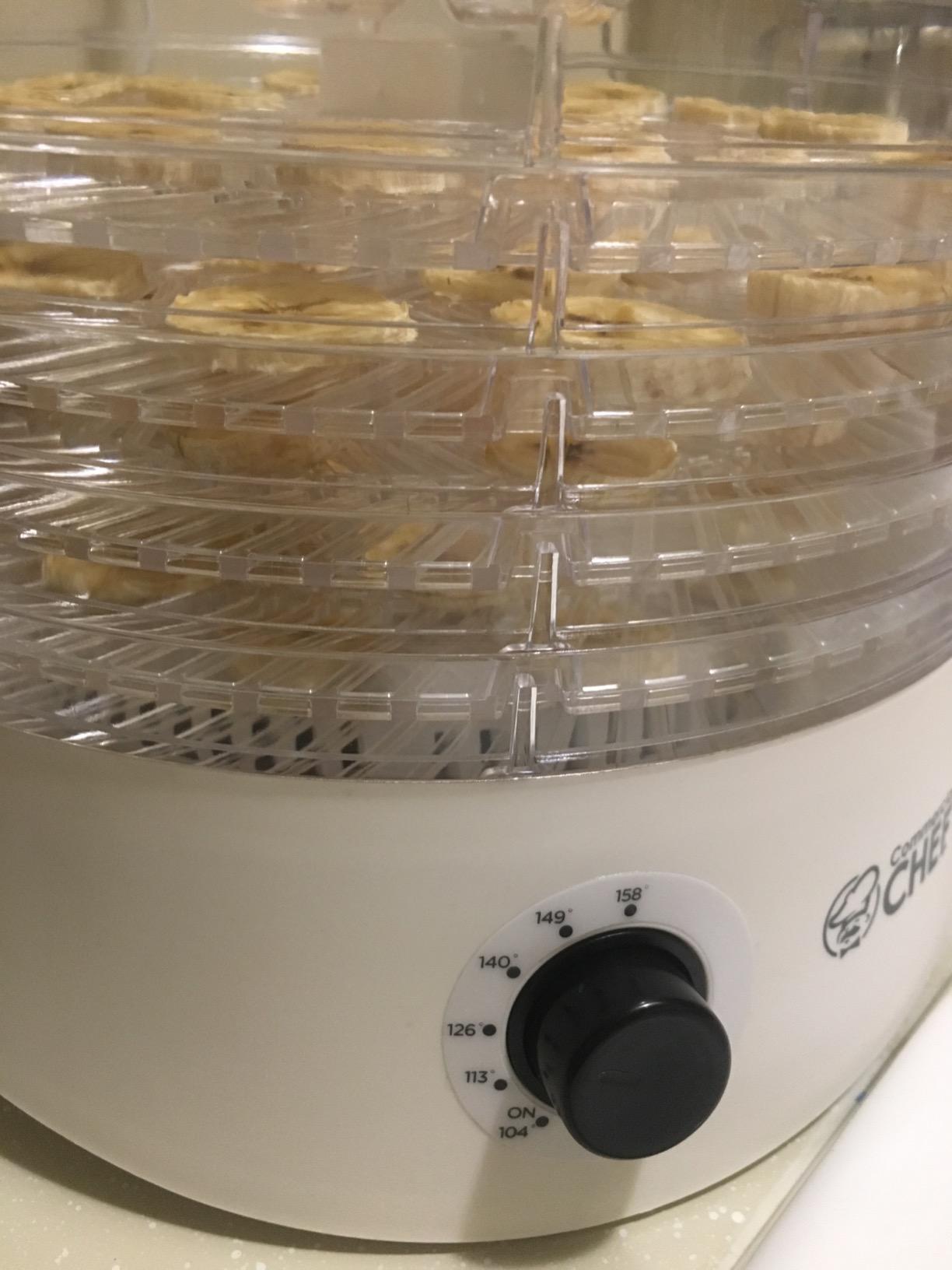 Commercial Chef Food Dehydrator, Five 9.25” BPA-Free Trays, CCD100W6, White customer photo 1
