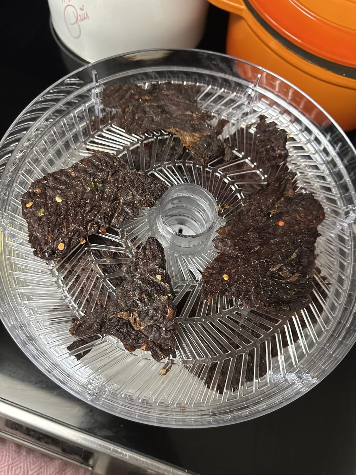 Commercial Chef Food Dehydrator, Five 9.25” BPA-Free Trays, CCD100W6, White customer photo 2