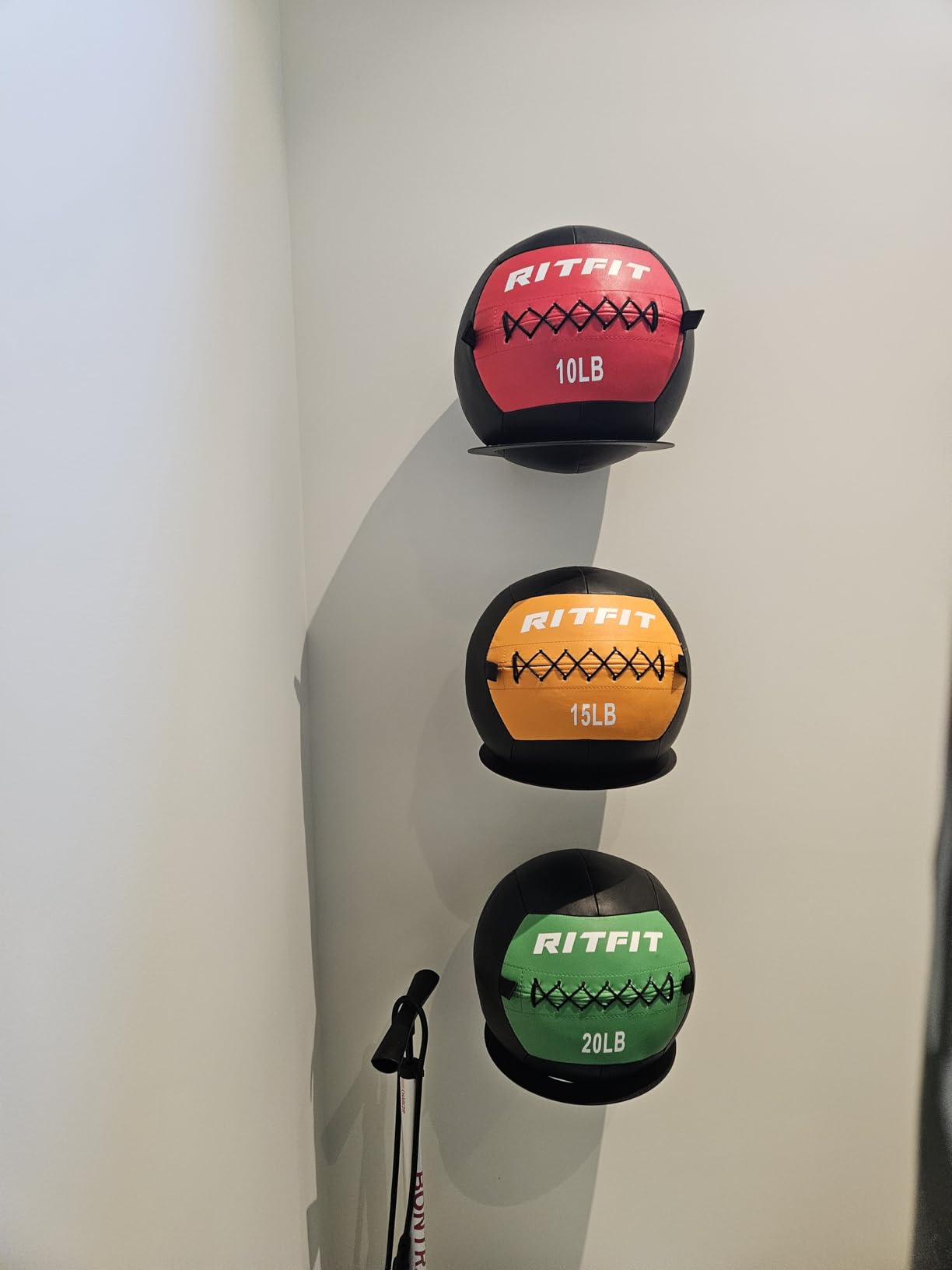 RitFit Soft Medicine Ball for Strength and Conditioning Workouts | Wall Ball Soft Shell for Strength & Conditioning, Cross Training customer photo 2