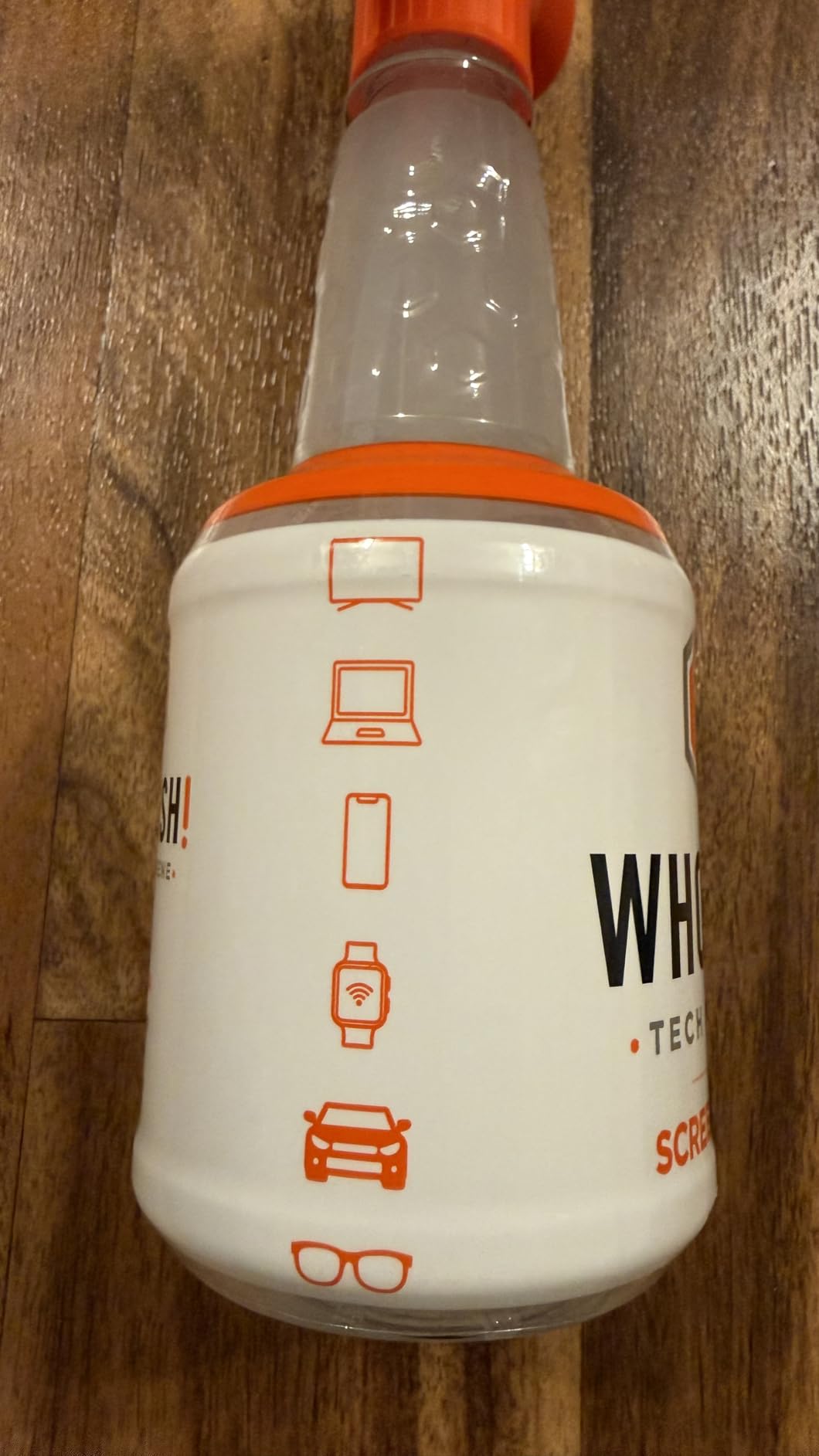 WHOOSH! Screen Shine Pro – Refillable TV Screen Cleaner & Cloth, 16.9 fl oz customer photo 1