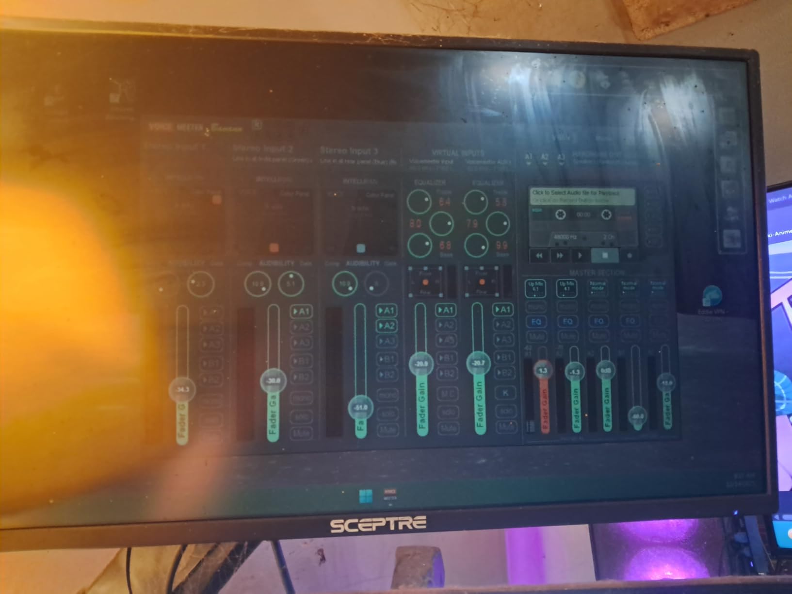 Sceptre 24-inch Prime Monitor Thin 1080p LED Monitor 99% sRGB 2x HDMI VGA Build-in Speakers, Machine Black (E248W-19203R 2025 Series) customer photo 2