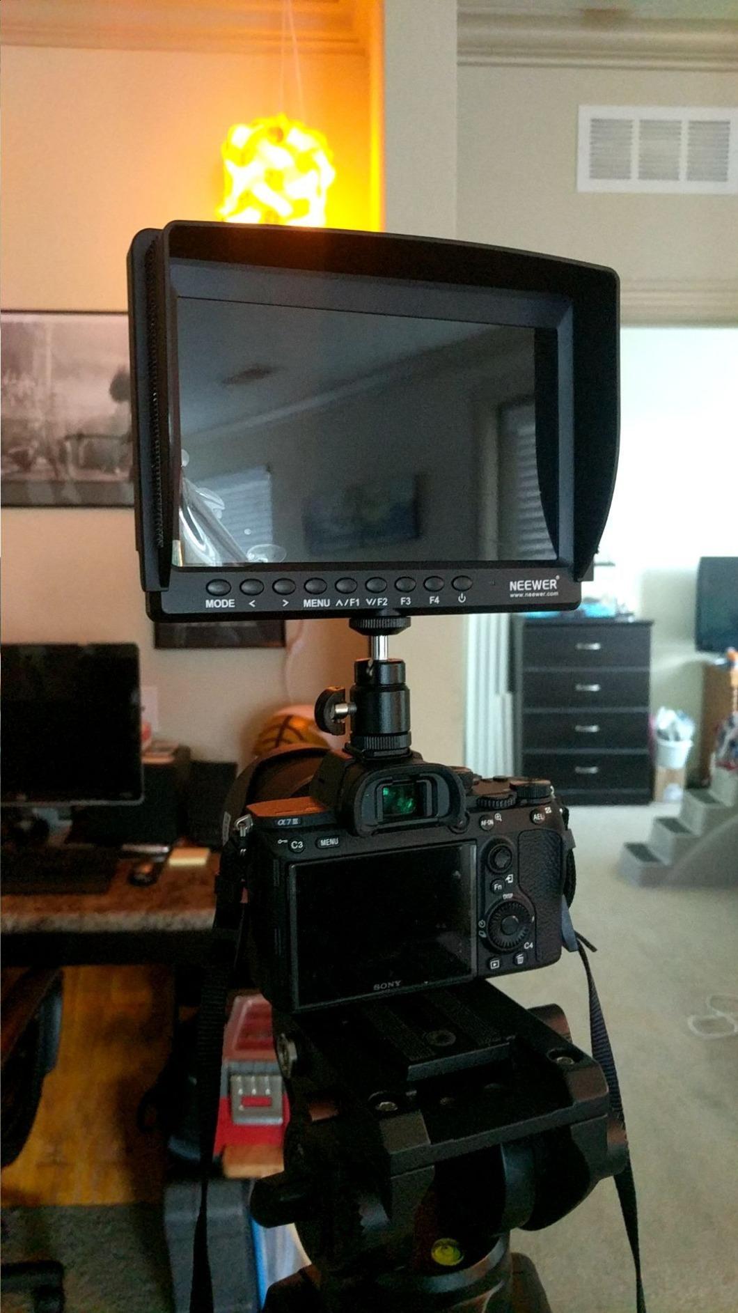 NEEWER F100 7inch Camera Field Monitor HD Video Assist IPS 1280x800 customer photo 1