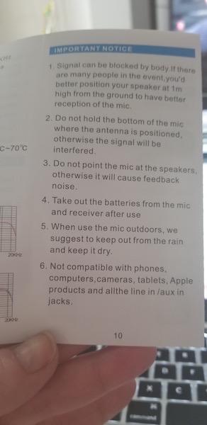 Fifine K025 Handheld Dynamic Wireless Microphone System for Karaoke | Wireless Mic for Mixer, PA System, Speakers customer photo 1