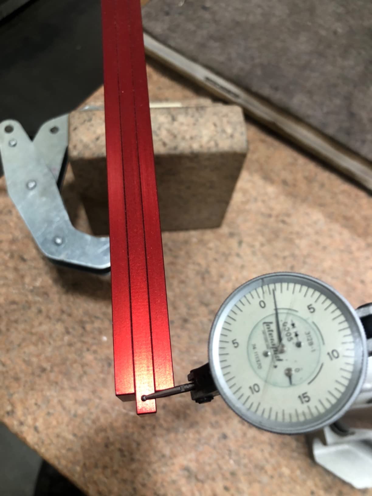 Woodpeckers Precision Woodworking Square, 12 Inch, Aluminum, USA Made, Feature Packed Square, Self Standing, Shoulder Lip, Laser Engraved Scales customer photo 1