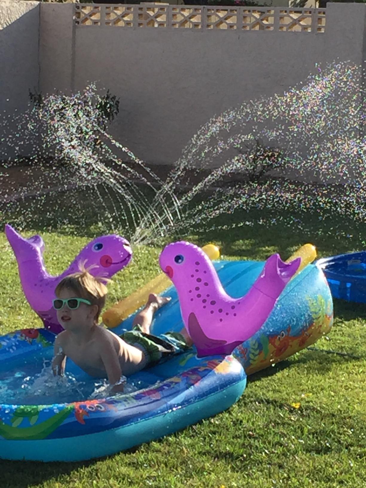 Little Tikes My First Water Slide customer photo 2