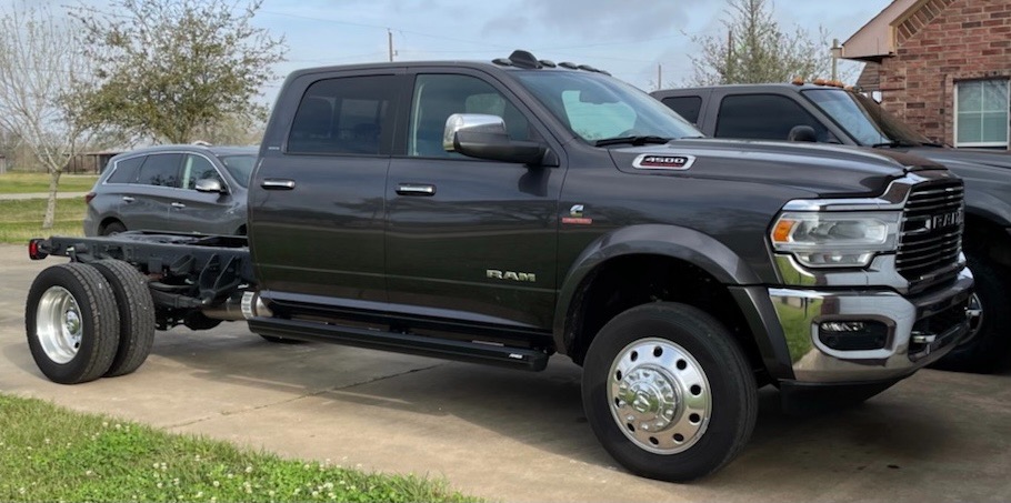ARIES 3047912 ActionTrac 83.6-Inch Retractable Powered Running Boards, Fits Select Dodge, Ram 1500, 2500, 3500 Crew Cab customer photo 1