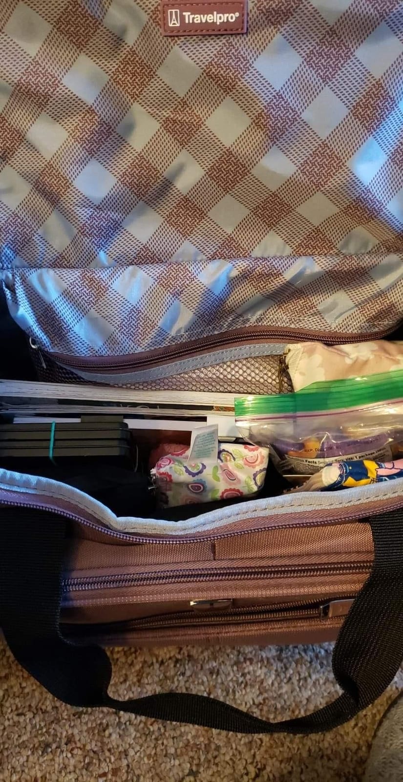Travelpro Maxlite 5 Softside Lightweight Underseat Carry-On Travel Tote, Overnight Weekender Bag customer photo 1