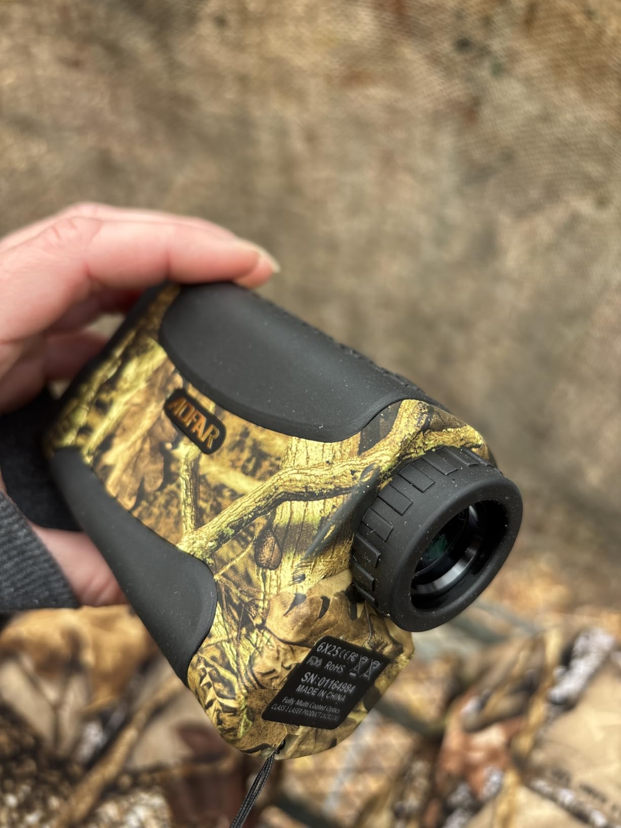 AOFAR HX-700N Hunting Range Finder 700 Yards Waterproof Archery Rangefinder for Bow Hunting with Range and Speed Mode customer photo 1