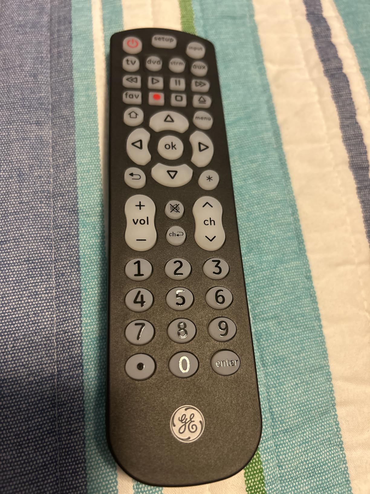 GE Backlit Buttons Universal Remote Control, Samsung TV Remote Control customer photo 1
