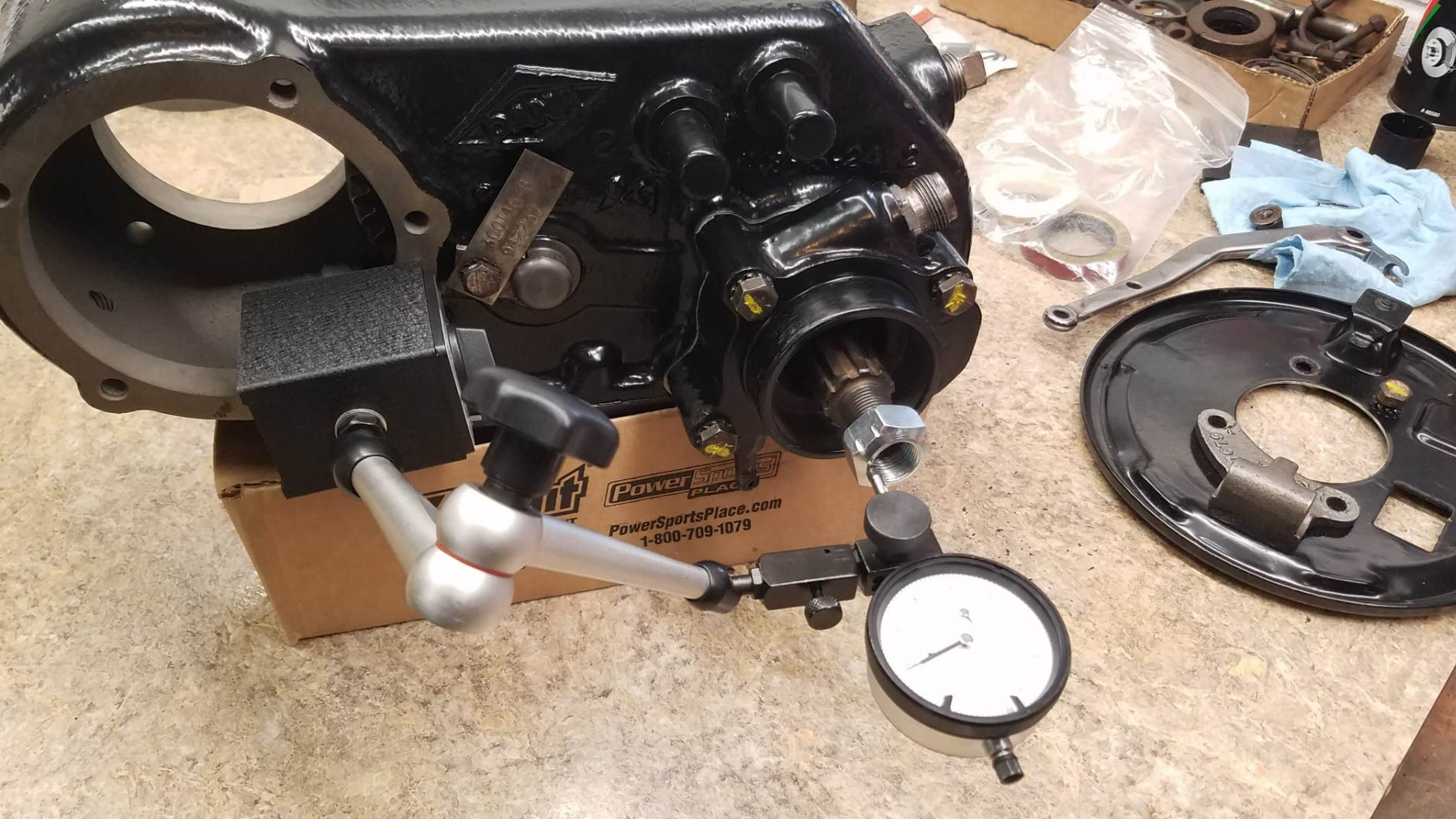 Clockwise Tools Dial Indicator with Magnetic Base Holder Stand, DIMR-0105 0-1 inch customer photo 1