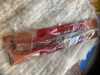 Manual Wool Shearing Shear Stainless Steel Trimming Scissor Long blades Multifunctional garden shears Craft Scissors with spring Red customer photo 2