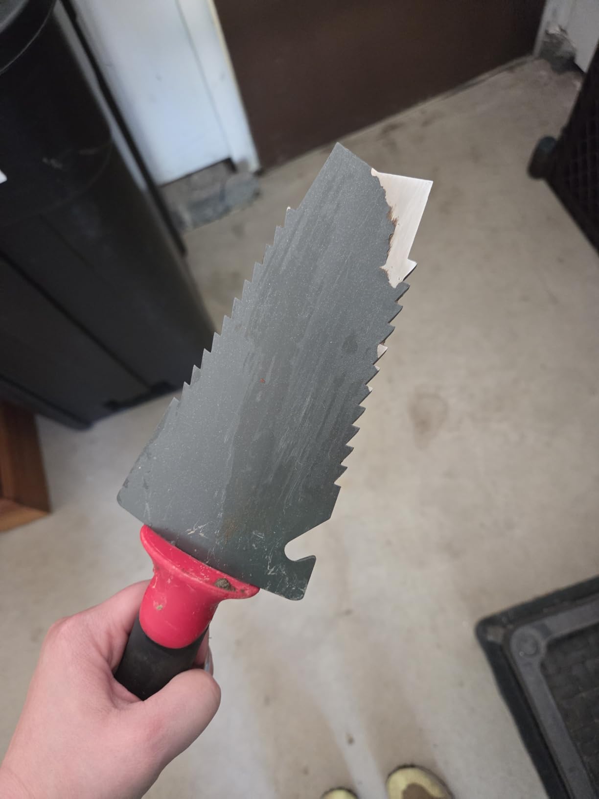 Root Slayer 16011 Heavy Duty Garden Trowel, Red customer photo 2
