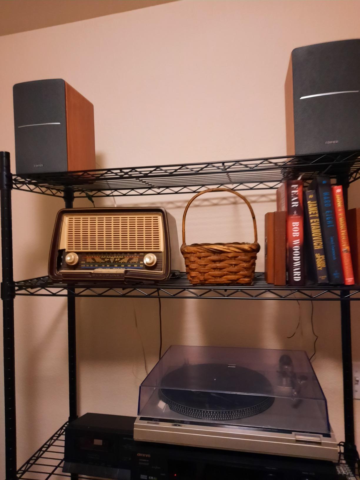 Edifier P12 Passive Bookshelf Speaker - 2-Way Speakers with Built-in Wall-Mount Bracket customer photo 2
