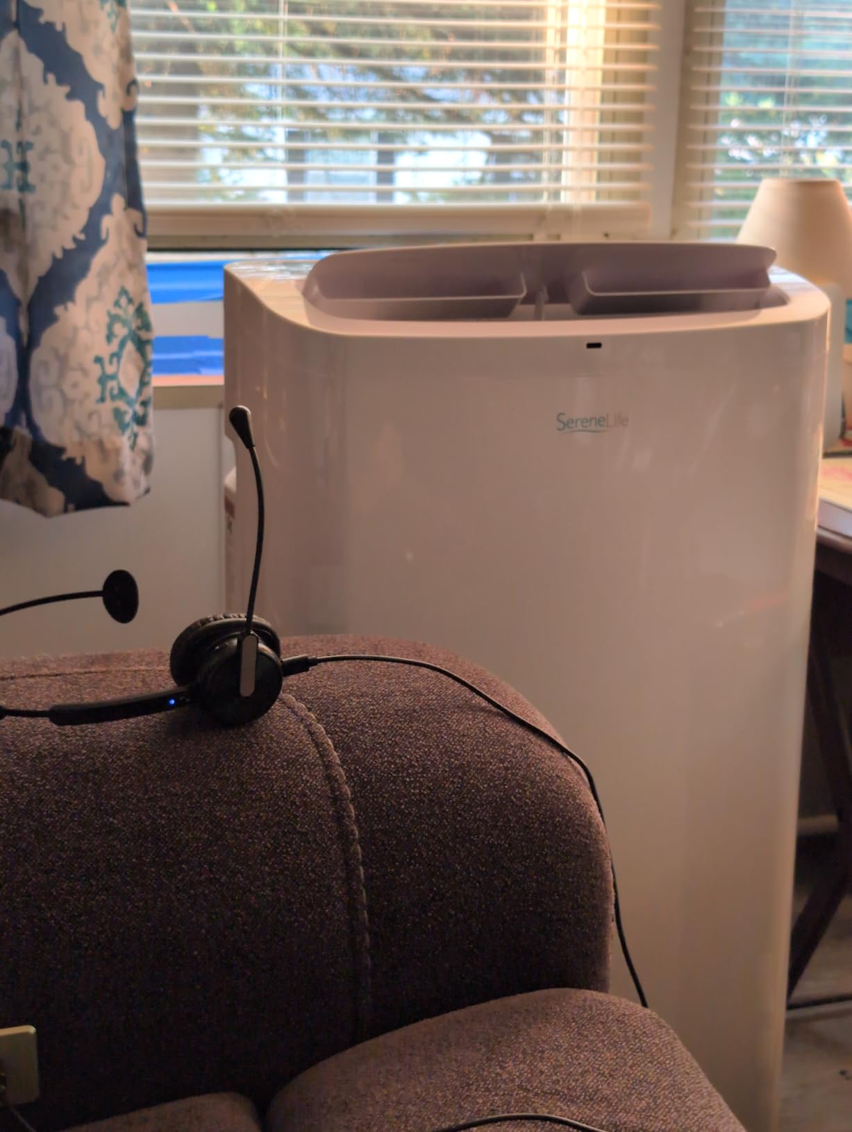 SereneLife Portable Air Conditioner, With Dual Motor, Dehumidifier & Fan | 8,000 BTU AC With Temperature Ranges 64°F–90°F | Fast Powerful Cooling | 3 Fan Speeds, Remote Control, & Window Exhaust Kit customer photo 1