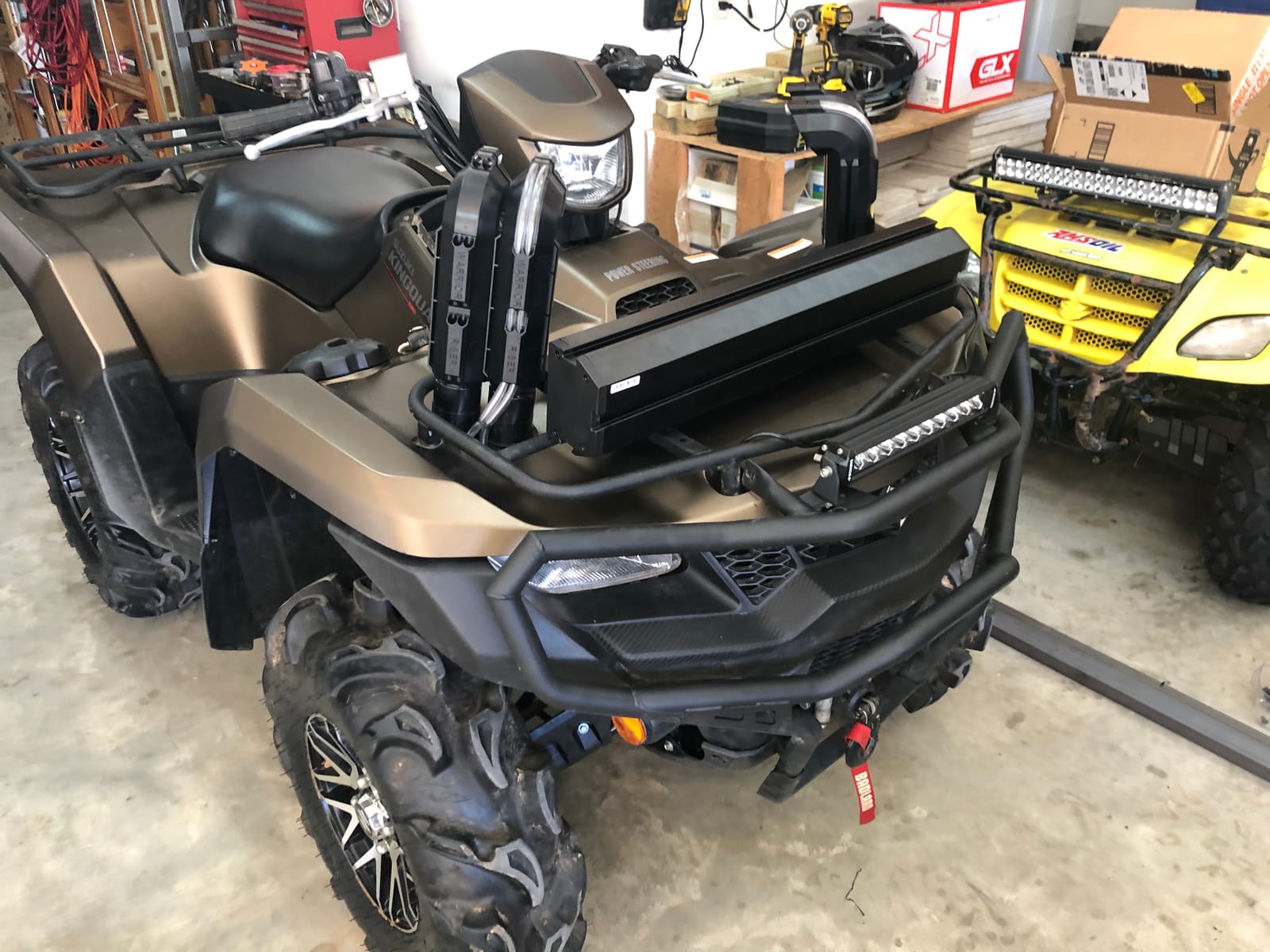 BOSS Audio Systems BRT26A ATV UTV Sound Bar - 26 Inch Wide, 4 Inch Speakers, 1 Inch Soft Dome Tweeters, Full Range, IPX5 Weatherproof, Bluetooth, Built-in Amplifier, Golf Cart Compatible customer photo 2