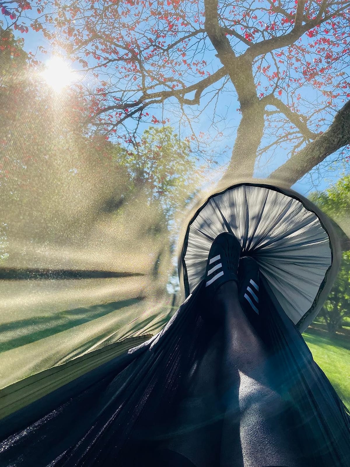G4Free Large Camping Hammock for Outside with Mosquito Net 2 People Hammock customer photo 1