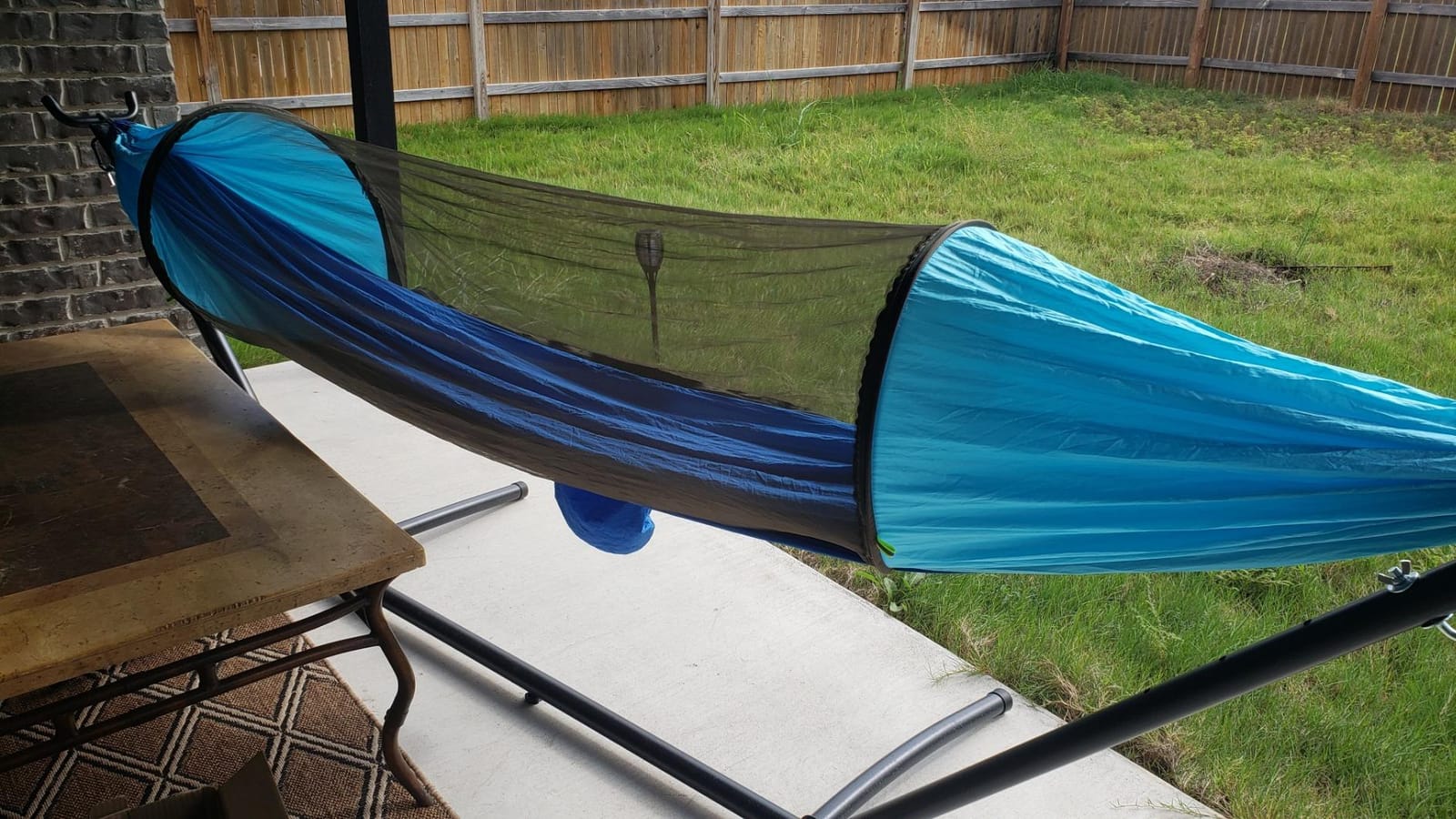 G4Free Large Camping Hammock for Outside with Mosquito Net 2 People Hammock customer photo 2