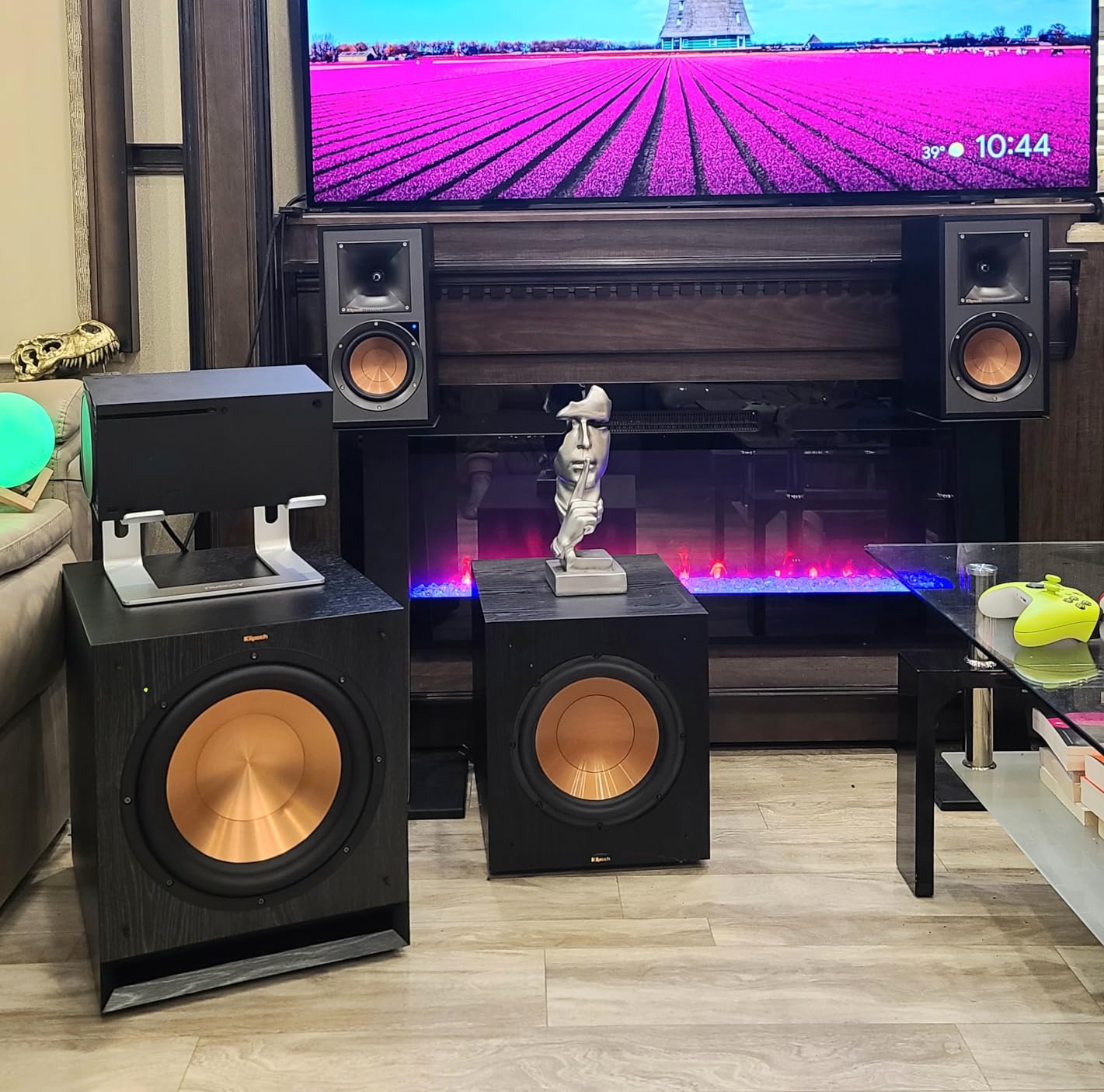 Klipsch SPL-120 Powered Subwoofer 12 inches, Black customer photo 1