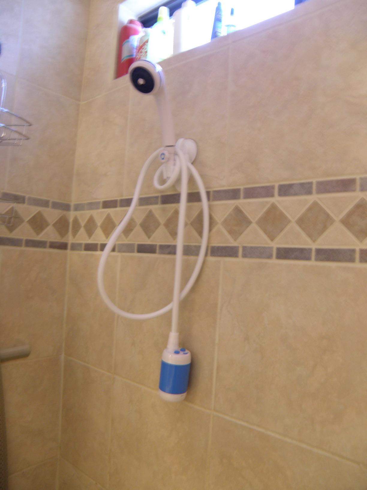 Iron Hammer Portable Shower Camping Shower Outdoor Shower Handheld Electric Shower customer photo 1