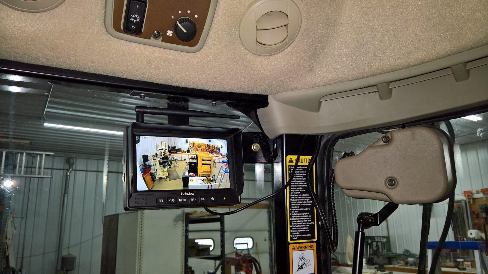 Haloview MC7108 Wireless RV Backup Camera System 7'' Monitor Built in DVR Rear View Camera with Infrared Night Vision and Wide Viewing Angle for Truck/Trailer/RV/Pickups/Camping Car/Van/Farm customer photo 2