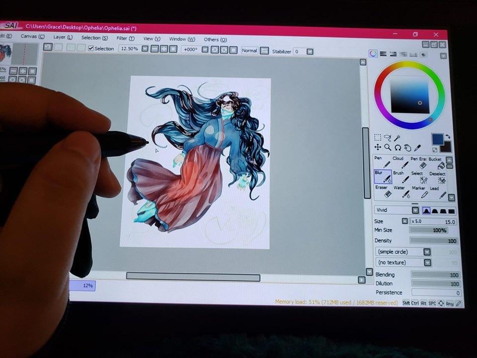 XP-PEN Artist12 11.6 Inch FHD Drawing Monitor Pen Display Graphic Monitor with PN06 Battery-Free Multi-Function Pen Holder and Glove 8192 Pressure Sensitivity customer photo 1