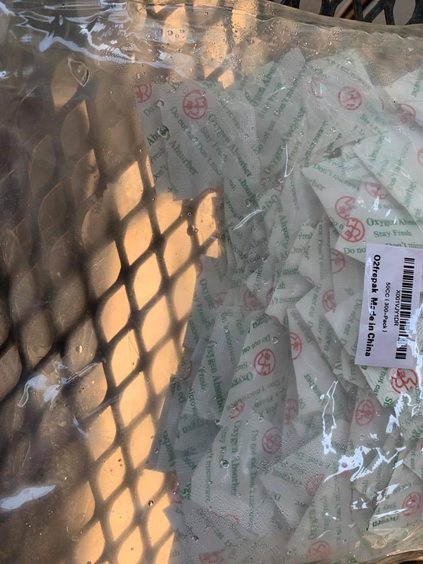 O2frepak 200CC(100Packets) Food Grade Oxygen Absorbers Packets Food Storage customer photo 2