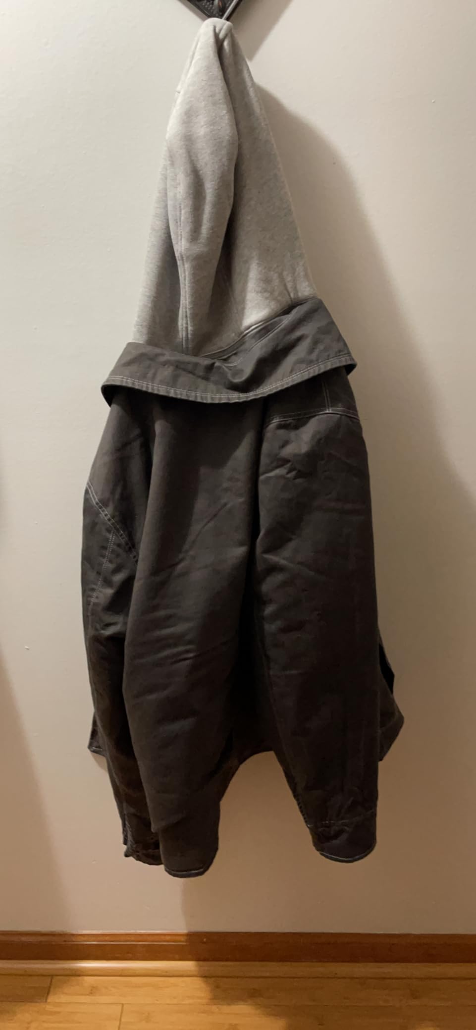 Legendary Whitetails Mens Casual Coat with Hood Waxed Cotton Water Resistant Jacket customer photo 2