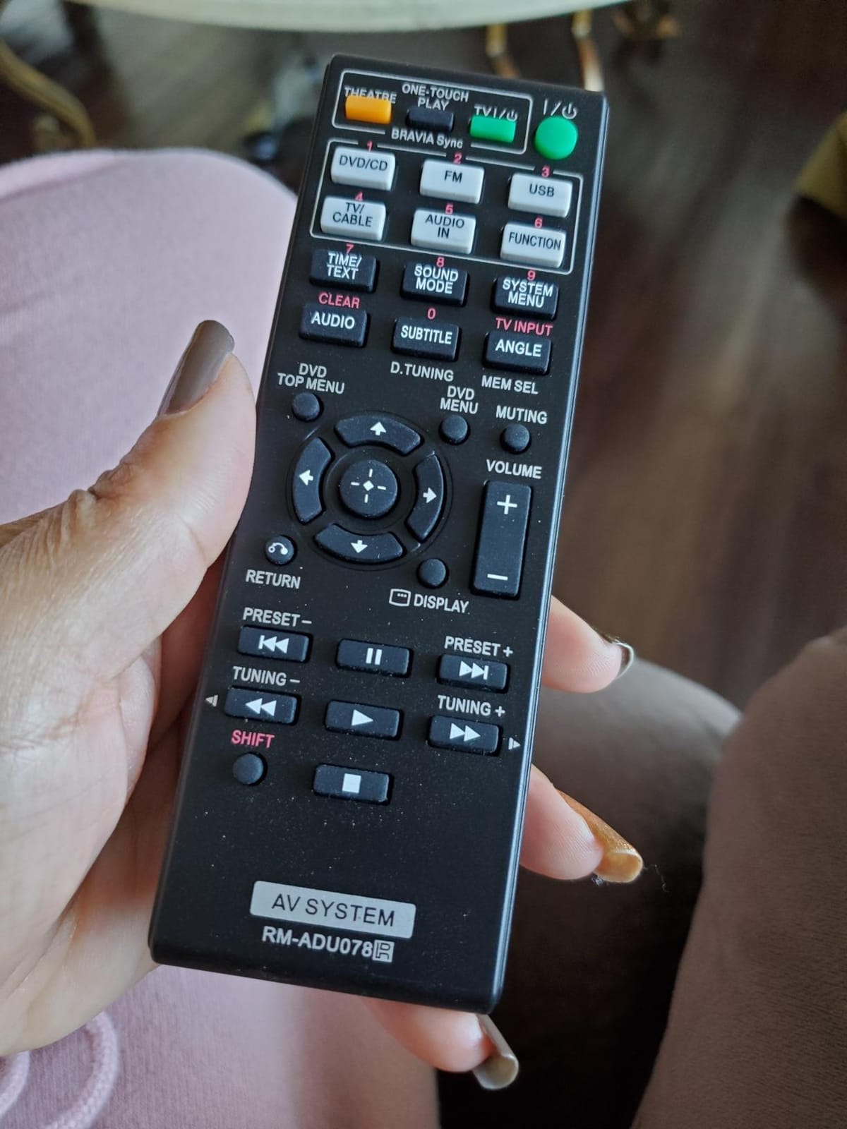 RM-ADU078 RMADU078 Replace Remote Control fit for Sony DVD Home Theater AV customer photo 1