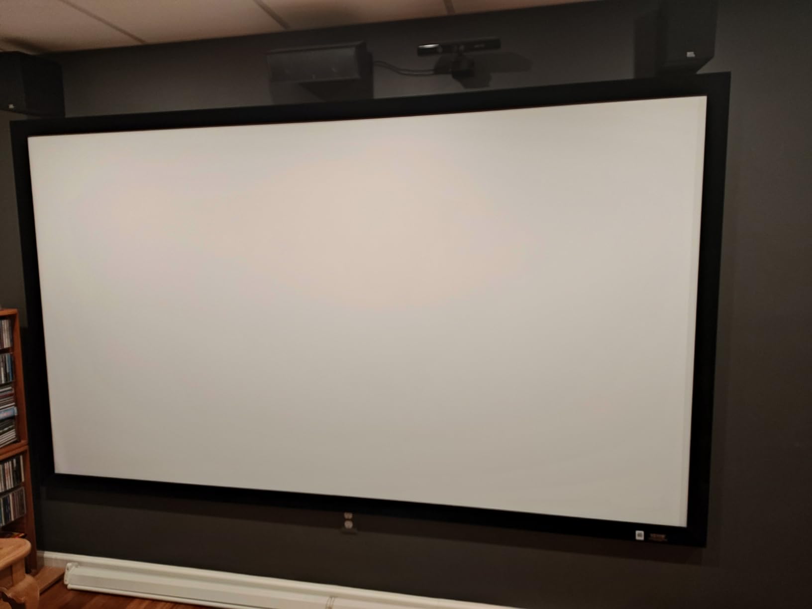 VEVOR Projector Screen 120inch Outdoor Projector Screen 16:9 Movie Screen Fixed Frame 3D Projector Screen for 4K HDTV Movie Theater customer photo 1