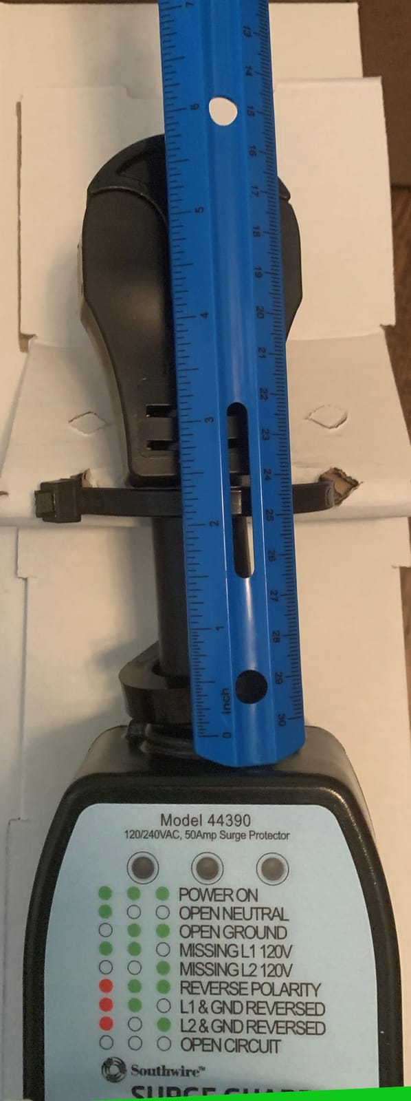 Southwire Company LLC 44390 Surge Guard 50A Portable , Black customer photo 1