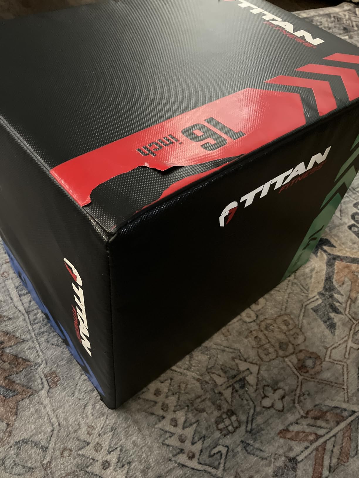 Titan Fitness 3-in-1 Heavy Foam Plyometric Jump Box customer photo 1