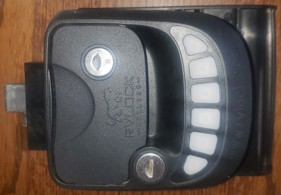 RVLock Compact Keyless RV Door Lock for Campers/Trailers / 5th Wheels customer photo 1