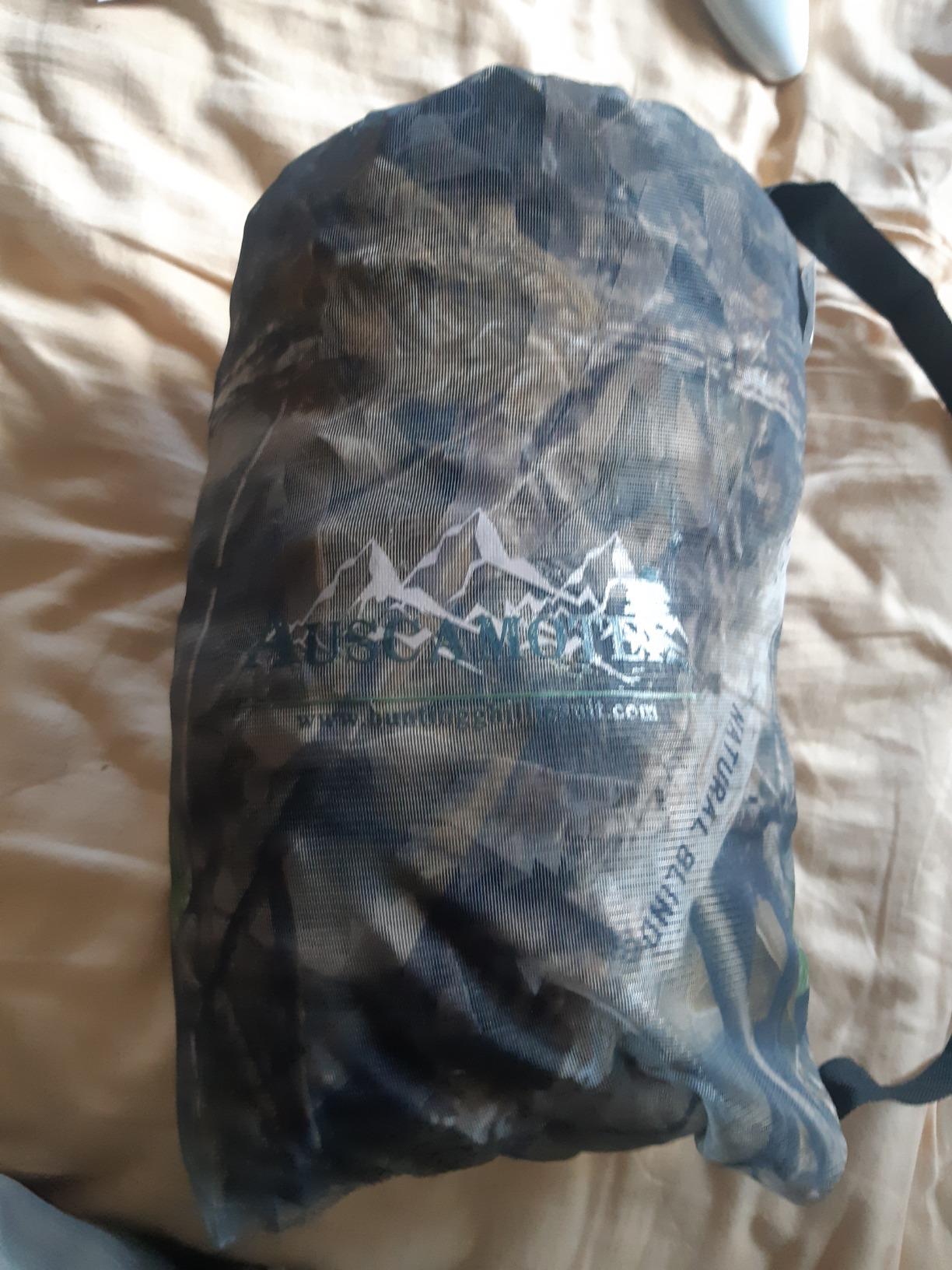 AUSCAMOTEK Ghillie Suit 3D Hybrid Camo Camouflage Lightweight Clothing Outdoor Gear Ghillie Suits, M/L & XL/XXL customer photo 2
