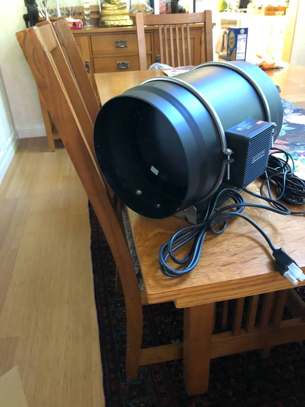 AC Infinity CLOUDLINE PRO S8, Quiet 8” Inline Duct Fan customer photo 2