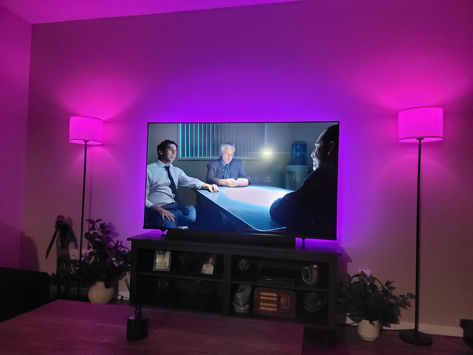 USB TV Backlight Kit for 70 75 80 82 inches Smart TV Monitor HDTV customer photo 2
