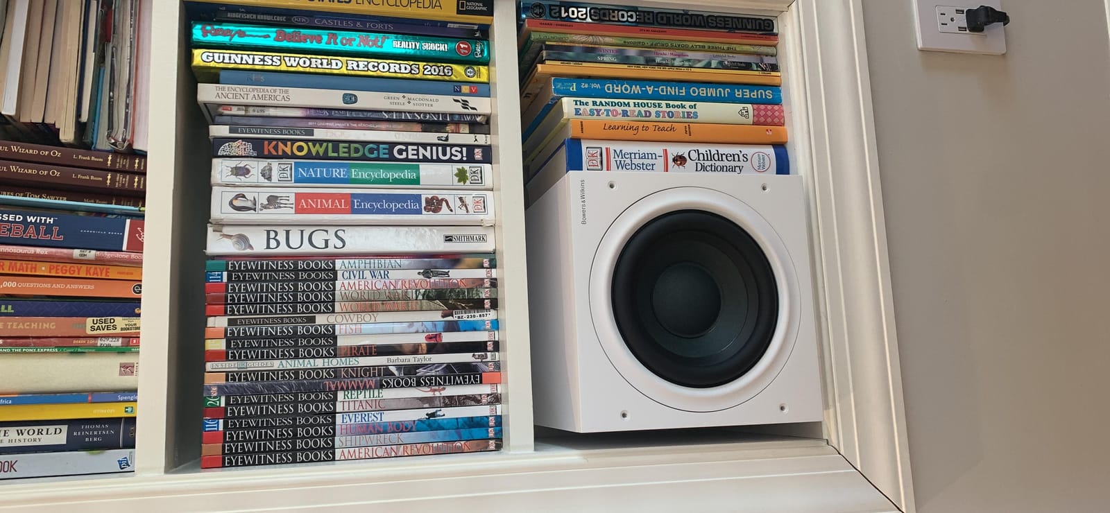 Bowers & Wilkins ASW608 Compact Powered Subwoofer - White, Model:FP40835 customer photo 1