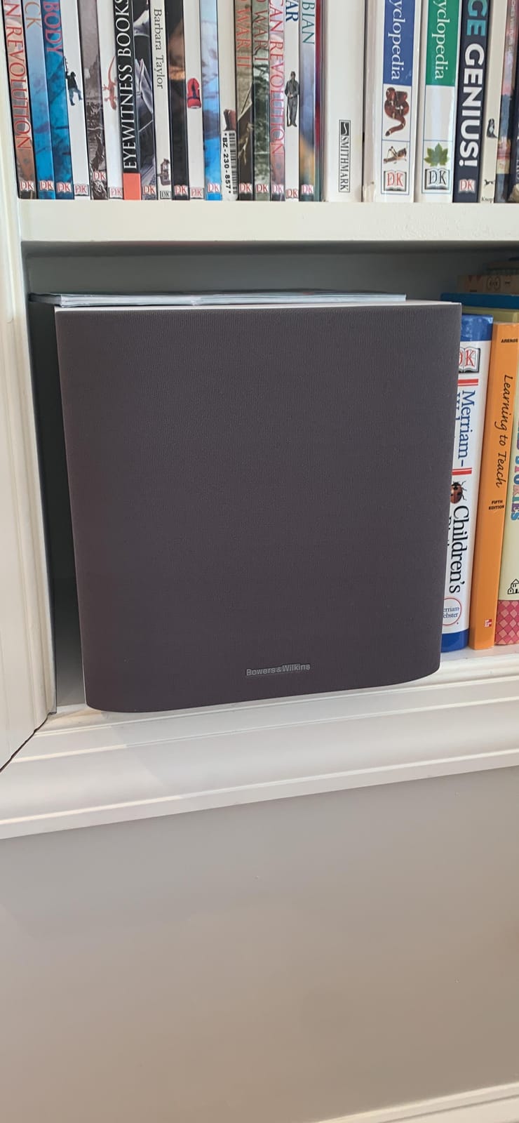 Bowers & Wilkins ASW608 Compact Powered Subwoofer - White, Model:FP40835 customer photo 2