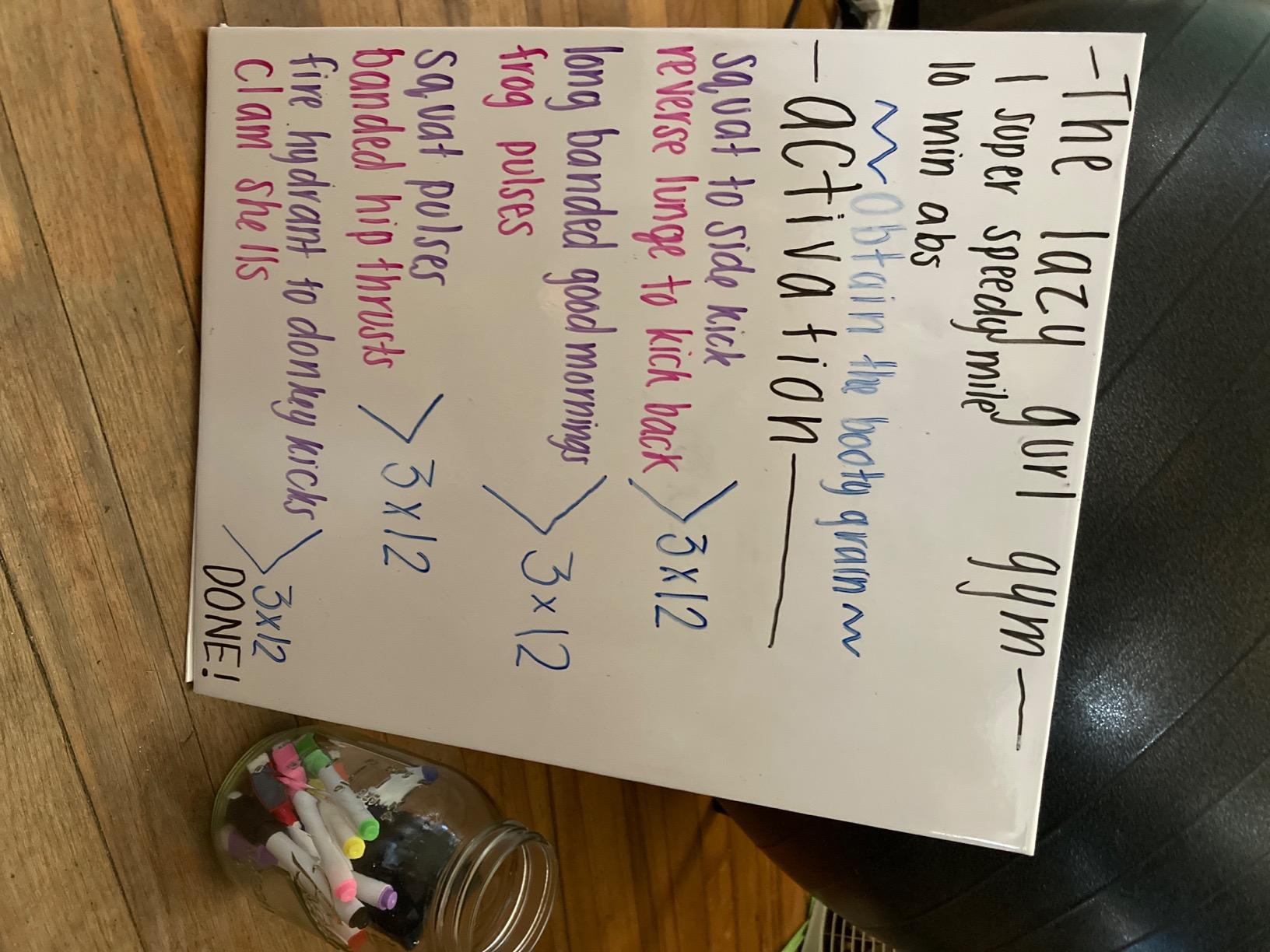 Magnetic Tabletop Desktop Easel &Whiteboard with Bonus 8X Dry Erase Markers. Double Sided and Self-Standing (16” X 12.5”) customer photo 1