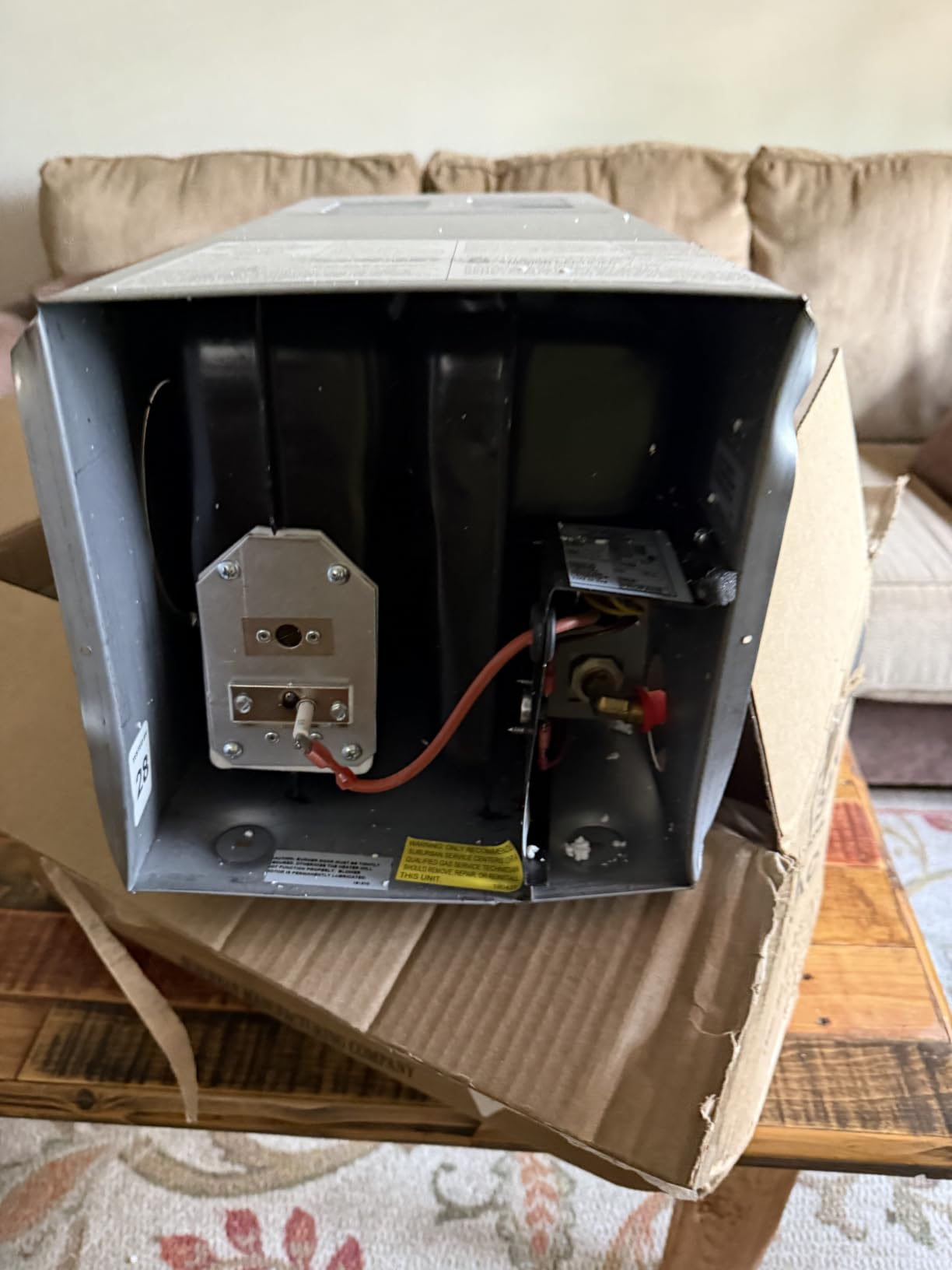 Suburban NT-20SEQ 20,000 BTU/h Direct Discharge RV Furnace (2504ABK) customer photo 2