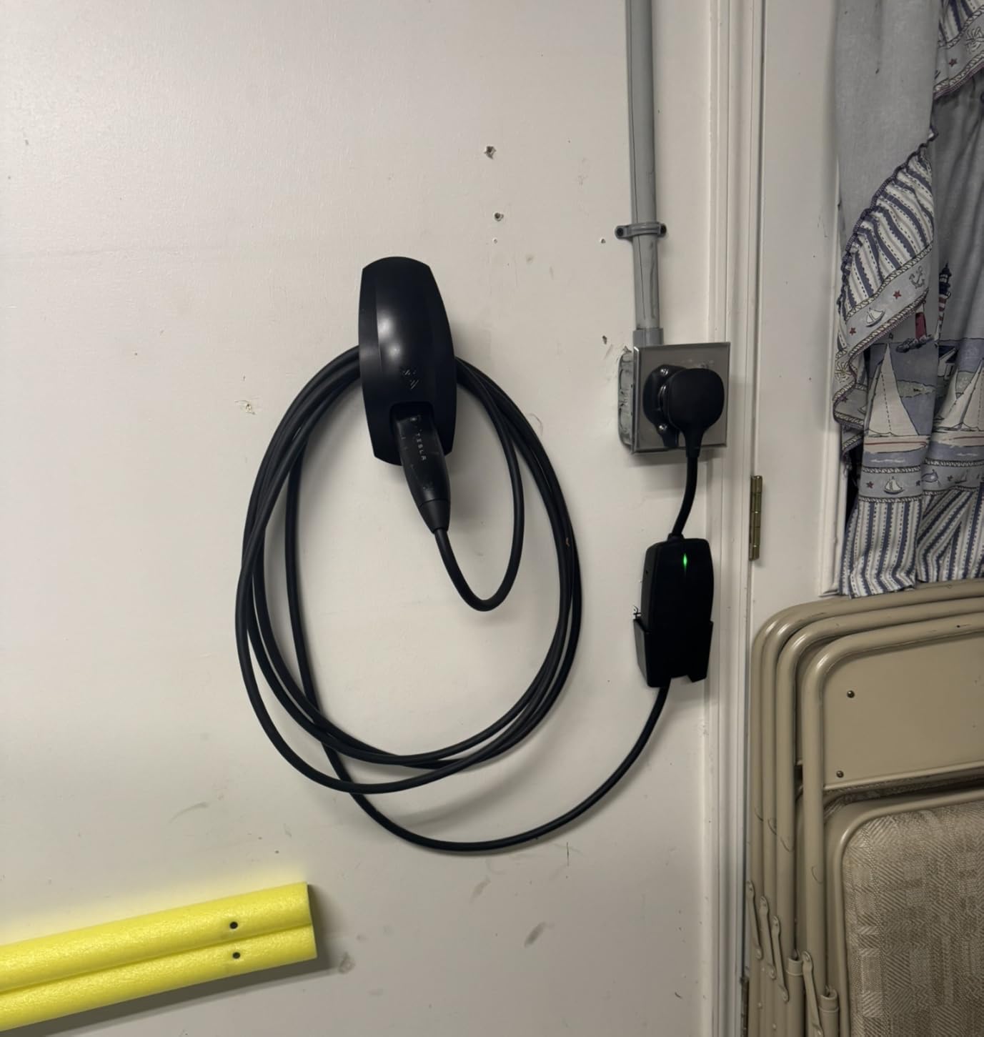 SEVEN SPARTA Charging Cable Holder Wall Mount for Tesla Charger, Black | with UMC Holder, Cable Organizer for Save Garage Space, For Tesla Model 3 Y X S Cybertruck Mobile & Wall Connector customer photo 2
