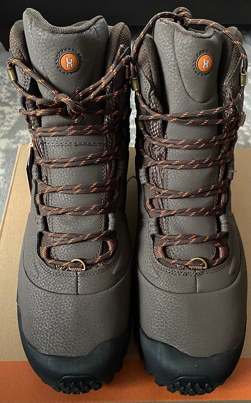 XPETI Men's Thermator Mid-Rise Lightweight Hiking Insulated Non-Slip Outdoor Boots customer photo 2
